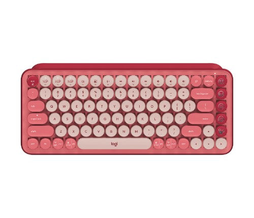 Logitech 920-010709 keyboard Universal Bluetooth English Burgundy, Pink, Rose