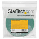 StarTech.com HKLP25GN cable tie Hook & loop cable tie Nylon Green 1 pc(s)