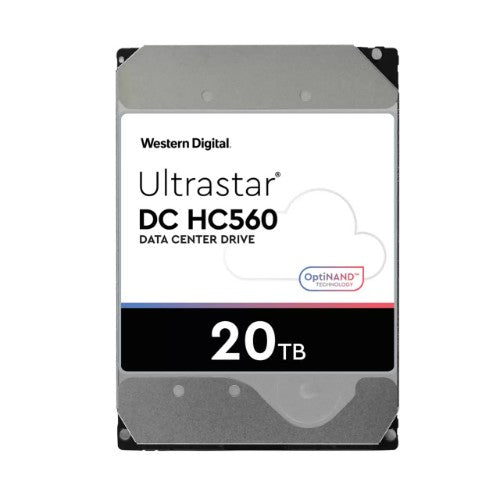 Western Digital Ultrastar DC HC560 internal hard drive 20 TB 7200 RPM 3.5" SAS