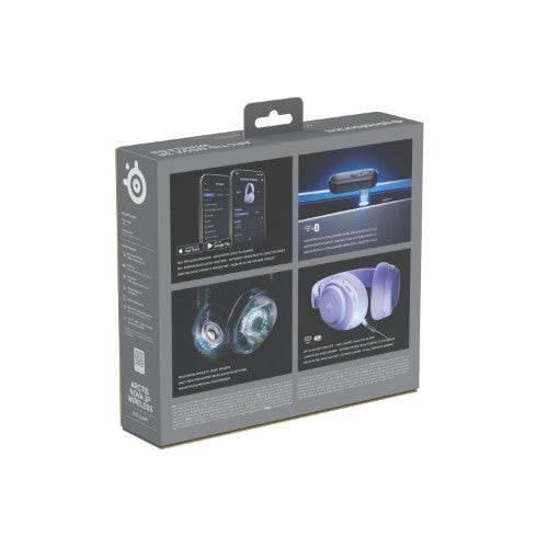 Steelseries Arctis Nova 3P Headset Wireless Head-band Music/Everyday Bluetooth Lavender