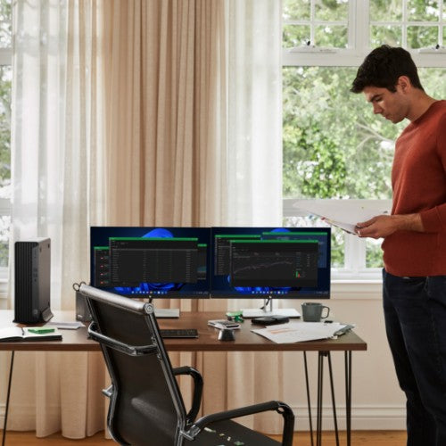 HP Elite SFF 800 G9 Intel® Core™ i7 i7-14700 16 GB DDR5-SDRAM 256 GB SSD Windows 11 Pro PC Black