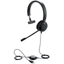 Jabra Evolve 20 Headset Wired Head-band Office/Call center USB Type-A Black
