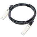 AddOn Networks QSFP+/QSFP+ 0.5m InfiniBand/fibre optic cable 19.7" (0.5 m) QSFP+ Black