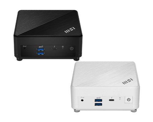 MSI Cubi 12M 015BUS Intel® Core™ i5 i5-1235U DDR4-SDRAM HDD+SSD Mini PC Workstation Black, White