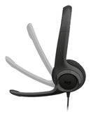 Logitech 981-001575 headphones/headset Wired Head-band Calls/Music USB Type-C Black
