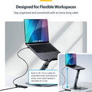 StarTech.com H5C4A-USB-HUB-2 interface hub USB 3.2 Gen 1 (3.1 Gen 1) Type-C 5000 Mbit/s Black