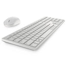 DELL KM5221W-WH keyboard Mouse included Office RF Wireless QWERTY US English White