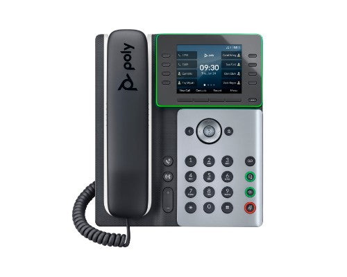 Poly Edge E300 IP Phone and PoE-enabled