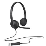 Logitech 981-000507 headphones/headset Wired Head-band Office/Call center Black