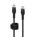 Belkin BOOST↑CHARGE PRO Flex USB cable 78.7" (2 m) USB 2.0 USB C Black