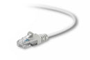 Belkin Cat5e, 1ft, 1 x RJ-45, 1 x RJ-45, White networking cable 11.8" (0.3 m)