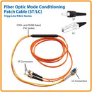 Tripp Lite N422-02M InfiniBand/fibre optic cable 78.7" (2 m) 2x LC 2x ST Black, Blue, Gray, Orange, Yellow