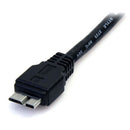 StarTech.com USB3AUB50CMB USB cable USB 3.2 Gen 1 (3.1 Gen 1) 19.7" (0.5 m) USB A Micro-USB B Black