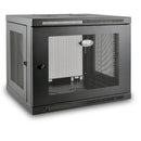 Tripp Lite SRW9UDP rack cabinet 9U Wall mounted rack Black
