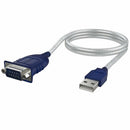 Sabrent CB-DB9P serial cable Blue, White 11.8" (0.3 m) USB Type-A DB-9
