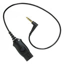HP Poly Cable with 3.5mm to QD Connector