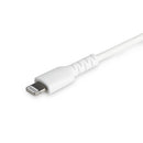 StarTech.com RUSBCLTMM1MW mobile phone cable White 39.4" (1 m) USB C Lightning