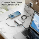 ALOGIC Fusion Pro TOUR Wired USB 3.2 Gen 1 (3.1 Gen 1) Type-C Gray