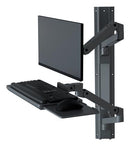 Ergotron LX Pro Series 45-696-293 monitor mount / stand 34" Wall Dark Gray