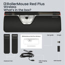 Contour Design RollerMouse Red Plus mouse Office Bluetooth + USB Type-C 2800 DPI