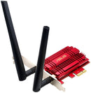 ASUS PCE-AC56 Dual-Band 2x2 AC1300 WiFi PCIe Adapter with Heat Sink, Detachable Antennas and Antenna Base