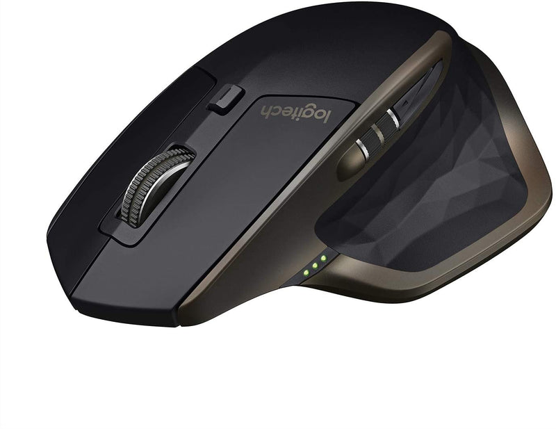 Logitech MX Master Wireless Mouse – High-precision Sensor, Speed-adaptive Scroll Wheel, Thumb Scroll Wheel, Easy-Switch up to 3 Devices