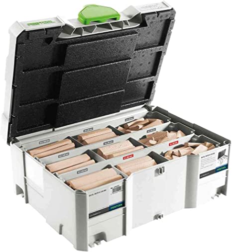 Festool 498204 XL 8/10mm Domino Tenon Assortment
