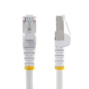 StarTech.com NLWH-4F-CAT6A-PATCH networking cable White 47.2" (1.2 m) S/FTP (S-STP)