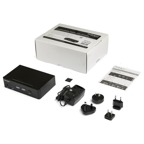 StarTech.com SV231DPU34K KVM switch Black