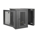Tripp Lite SRW10US rack cabinet 10U Wall mounted rack Black