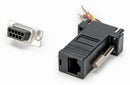 Rocstor Y10A342-B1 serial cable 0" (0 m) DB-9 RJ-45