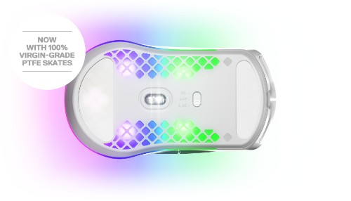Steelseries Aerox 3 Wireless mouse Gaming Right-hand RF Wireless + Bluetooth Optical 18000 DPI