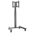 Chief PFCUB-G multimedia cart/stand Black, Silver Flat panel