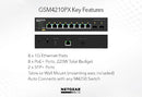 NETGEAR AV M4250-8G2XF-POE+ FULL MNGD SWCH Managed L2/L3 Gigabit Ethernet (10/100/1000) Power over Ethernet (PoE) Black