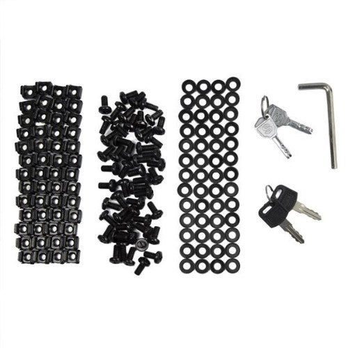 StarTech.com RK4236BKB rack cabinet 42U Freestanding rack Black