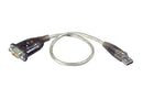 ATEN UC232A serial cable Transparent 13.8" (0.35 m) USB Type-A DB-9