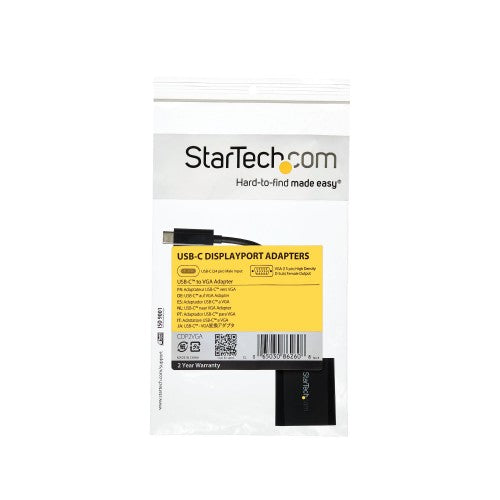 StarTech.com CDP2VGA USB graphics adapter 1920 x 1200 pixels Black