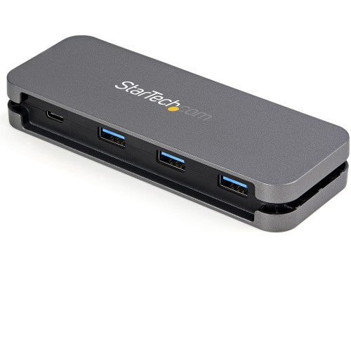 StarTech.com HB30CM3A1CB interface hub USB 3.2 Gen 1 (3.1 Gen 1) Type-C 5000 Mbit/s Black, Gray