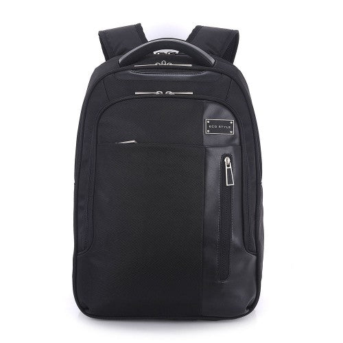 Eco Style Tech Exec -Checkpoint Friendly backpack Black