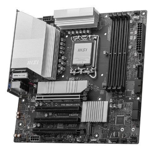 MSI PRO B860M-A WIFI motherboard Intel B860 LGA 1851 (Socket V1) micro ATX