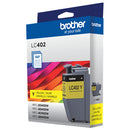 Brother LC402YS ink cartridge 1 pc(s) Original Standard Yield Yellow