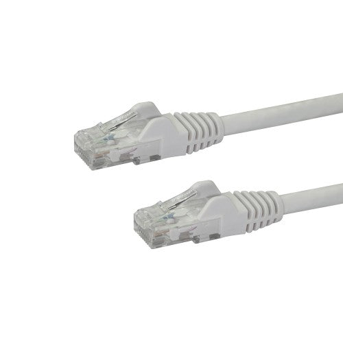 StarTech.com N6PATCH35WH networking cable White 421.3" (10.7 m) Cat6 U/UTP (UTP)