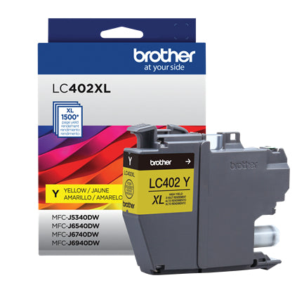 Brother LC402XLYS ink cartridge 1 pc(s) Original High (XL) Yield Yellow