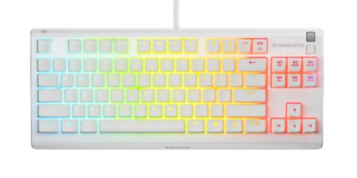 Steelseries APEX PRO TKL GEN 3 keyboard Gaming USB US English White