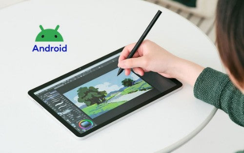 Wacom MovinkPad 11 graphic tablet Gray 5080 lpi 9.57 x 6.26" (243 x 159 mm) USB/Bluetooth