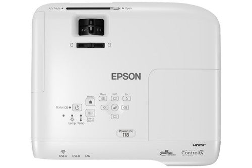 Epson PowerLite V11HA03020 data projector Standard throw projector 3800 ANSI lumens 3-Chip DLP XGA (1024x768) White