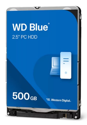 Western Digital Blue WD5000LP internal hard drive 500 GB 5400 RPM 128 MB 2.5" Serial ATA III