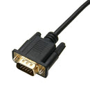 4XEM 4XDPVGA3FT video cable adapter 35.4" (0.9 m) DisplayPort VGA (D-Sub) Black