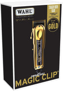 Wahl Professional 5 Star Gold Cordless Magic Clip Hair Clipper with 100+ Minute Run Time for Professional Barbers and Stylists - Model 8148-700