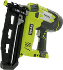 Ryobi P325 One+ 18V Lithium Ion Battery Powered Cordless 16 Gauge Finish Nailer (Battery Not Included, Power Tool Only)